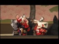 Bunraku puppet theatre