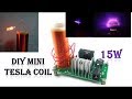 Diy Mini Tesla Coil 15W   Plasma Speaker Electronic