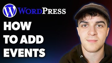 How To Add Events On WordPress WebsiteHow to Add Events on Wordpress Website (Full 2025 Guide)