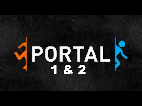 Chell's Complete Journey (Portals 1 and 2 Complete Gameplay)