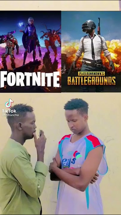 fortnite vs pubg somali survey meme 😂