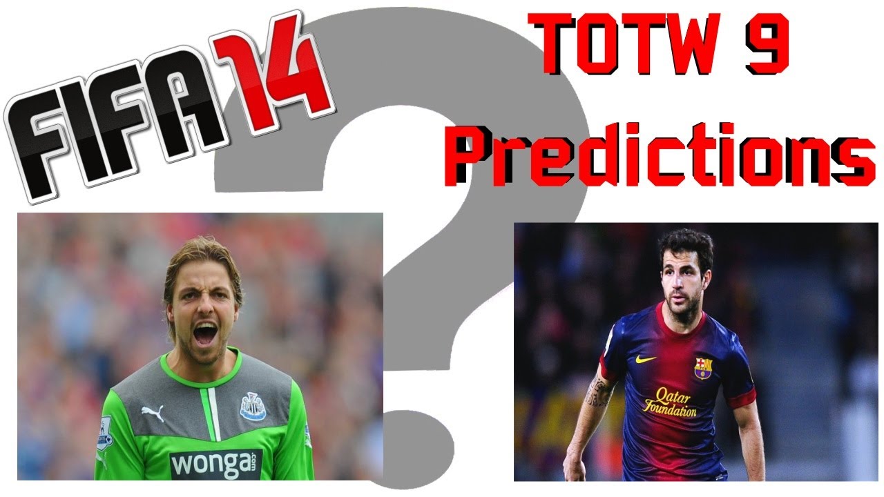 FIFA 14 Ultimate Team - TOTW 9 Predictions (13th November)