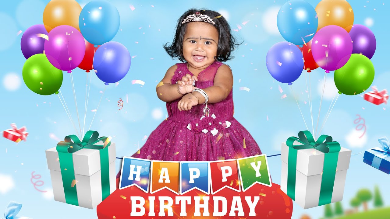 Shivani and Dharshini Birthday Photo Album 2022 - 4K Video