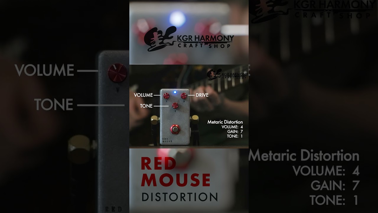Red Mouse (RAT系 ディストーション) KGR Harmony エフェクター