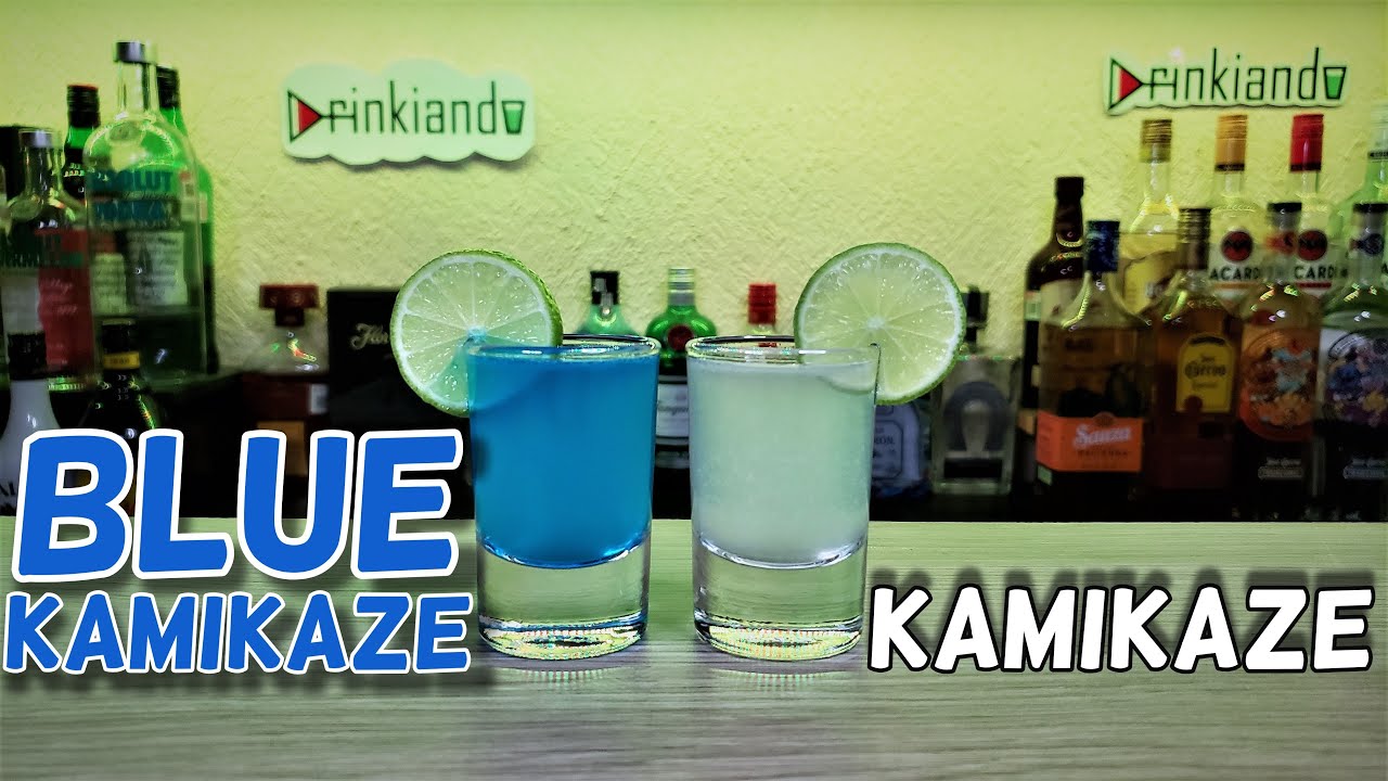  Kamikaze Y Blue Kamikaze  | Como Preparar El Kamikaze