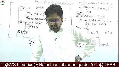 Part  3 Classified Catalogue Code ( CCC ) DLIS, BLIS Practical Classes By Mukesh sir