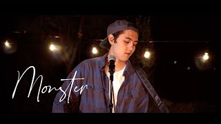 Monster by Shawn Mendes & Justin Bieber | acoustic cover by Kyson Facer ft. Jada Facer