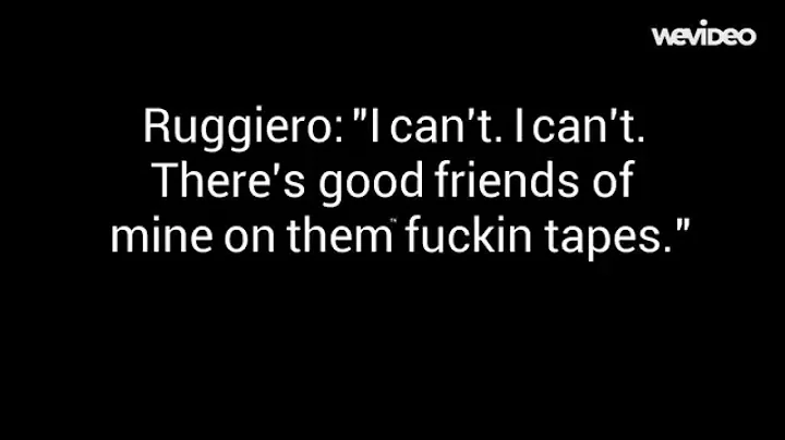 Ruggiero, Gotti and Dellacroce Taped Conversation