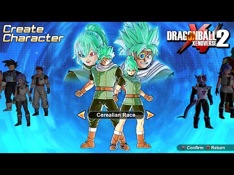 Dragon Ball Xenoverse 2 - New CAC Granolah Race Update, Customization & Transformations (Mod)