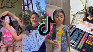 LOS VIDEOS MÁS RECIENTES DE TIKTOK 😱| KIDS MARIE SHOW | Megan se cae del palo de mangos 😨