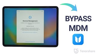 remove/bypass mdm from ipad ! remove remote management on ipad 100% fixed!