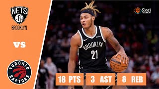 Noah Clowney - 18 Points, 8 Rebounds, 3 Ists Vs Raptors - 2025-26 Regular Season