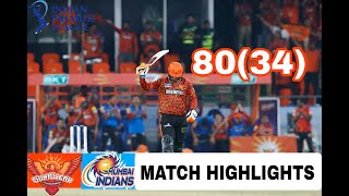 MI VS SRH IPL 2024 Highlights | Highest IPL Total | Henrick Klassen 80(34) | | mi vs srh highlights