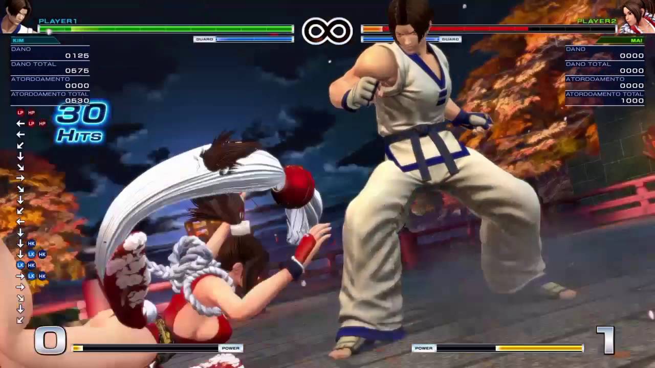Kof XIV Kim Combo Reset