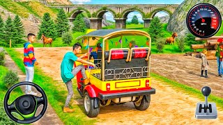 Tuk Tuk Rickshaw Driving Simulator 3D 2026 Game - City Auto Rickshaw Heavy Duty - Android Gameplay  screenshot 3