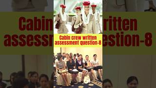 Cabin crew interview question(written assessment)-8 shorts  shortsvideo trending