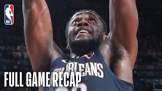 TRAIL BLAZERS vs PELICANS | Julius Randle Records a Career-High 45 Points | March 15, 2019