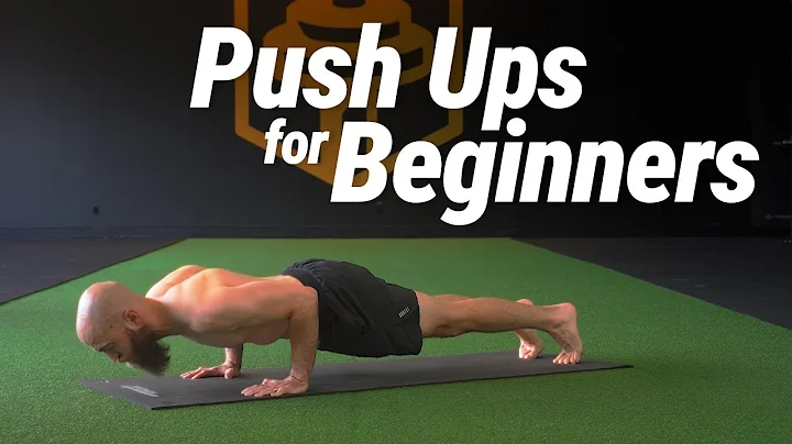 10 Minute Beginner Push Up Workout | Unlock Your First Push Up! | No Talking