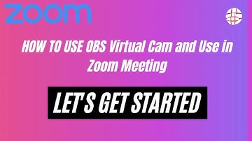 How to Connect OBS with ZOOM Meetings l Use Virtual Background l ZOOM l Very Easy Method