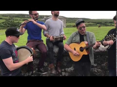 Ímar  play Father Ted theme tune outside The Parochial House