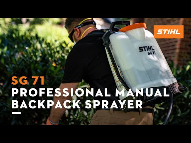 Pulvérisateur à dos STIHL SG71