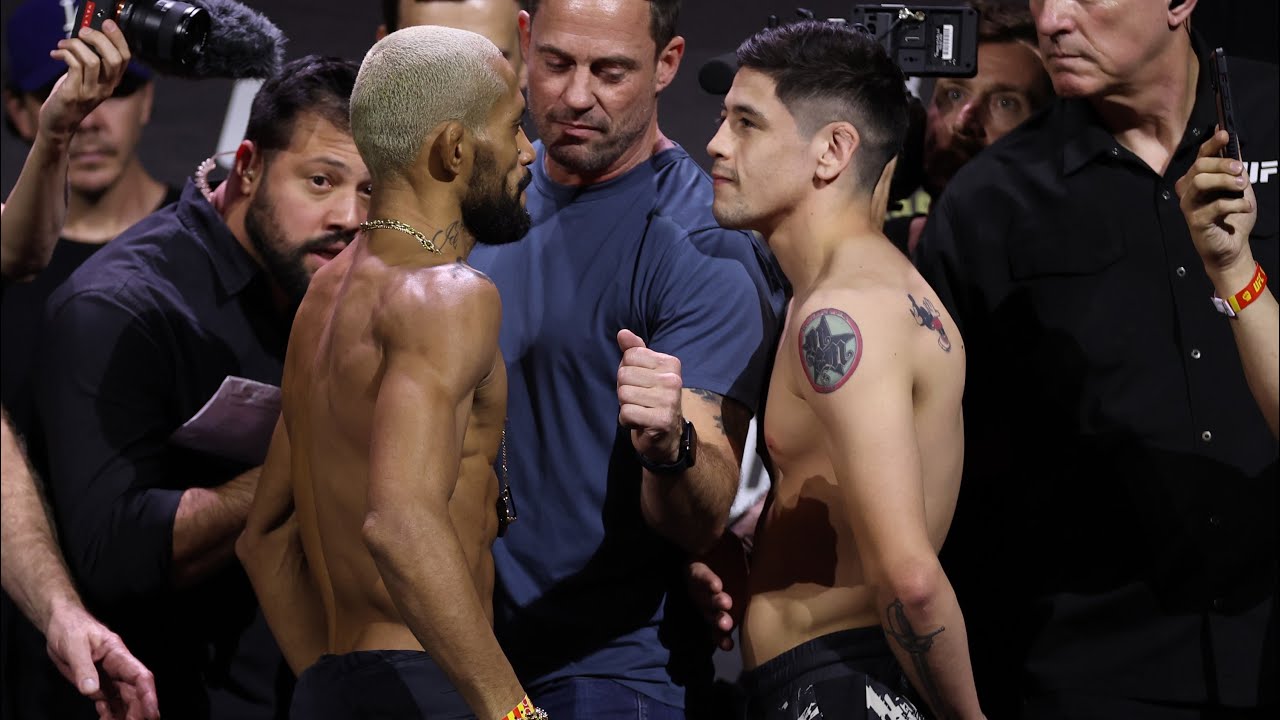 UFC 283 Ceremonial Weigh-in Deiveson Figueiredo vs Brandon Moreno Video 