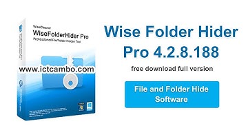 Wise Folder Hider Pro 4.2.8.188 - File and Folder Hide Software