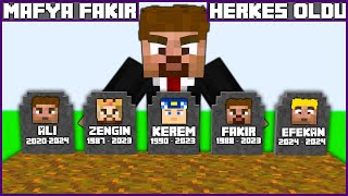 FAKİR MAFYA OLDU ŞEHİRDEKİ HERKESİ ÖLDÜRDÜ!   Minecraft ZENGİN FAKİR HAYATI