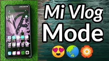 Mi Vlog Mode | MIUI 11.1 Feature Review | Best Intro Maker 🥰🏵️