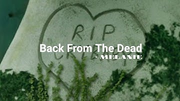 Back From The Dead - Melanie Martinez (legendado/tradução - extended)
