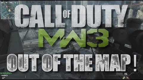 MW3 Glitch Super Jump Top of Map! Knife Elevator Tutorial