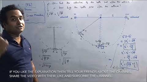 H.C.Verma Book/ Q 56 / Solution/ C.O.M. , Momentum and Collision/ IIT , NEET, AIIMS