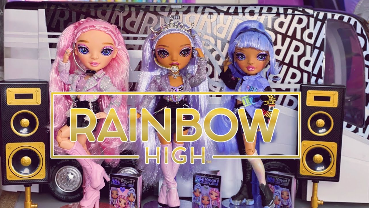 rainbow high tour van