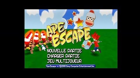 [PSP] Introduction du jeu "Ape Escape P" de Sony (2005)