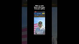Make or remix games with images from your gallery