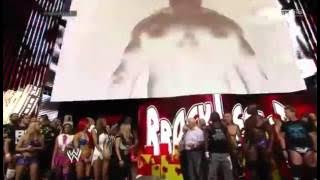 Brock Lesnar crashes Hulk Hogan's birthday celebration : Raw,2014 (Full Segment)