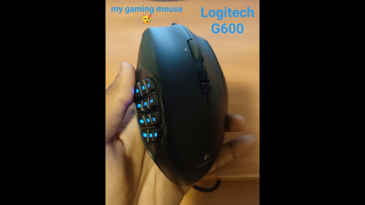 Unboxing the Logitech g600 gaming mouse (MMO)