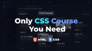 The Only CSS Course You Need to Master CSS | Learn By Building Apps
