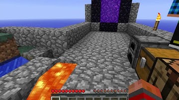 Minecraft: SkyBlock Survival Ep.4 - Nether...