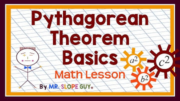 Pythagorean Theorem Basics Lesson - Finding Missing Leg or Hypotenuse