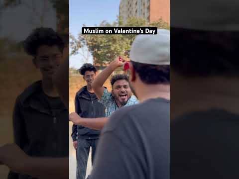 Muslims on Valentine’s Day #ytshorts #valentinesday #ramzan