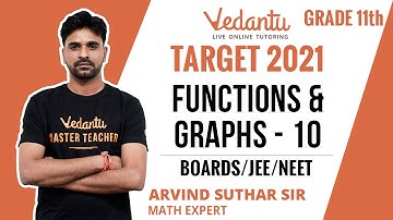 Functions and Graphs Lecture-10 | Class 11 Maths | IIT JEE Preparation | JEE MAINS | Vedantu