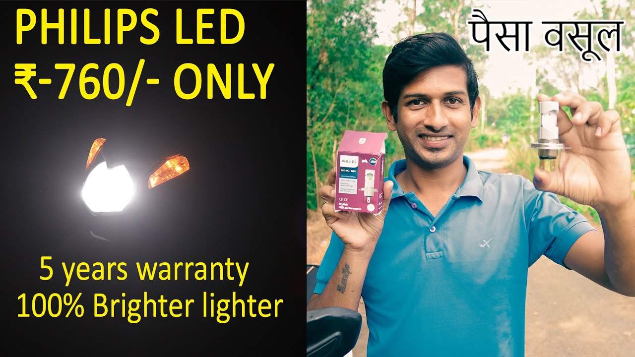 Install LED Headlight in Honda Dio Philips Led HL HS1 YouTube