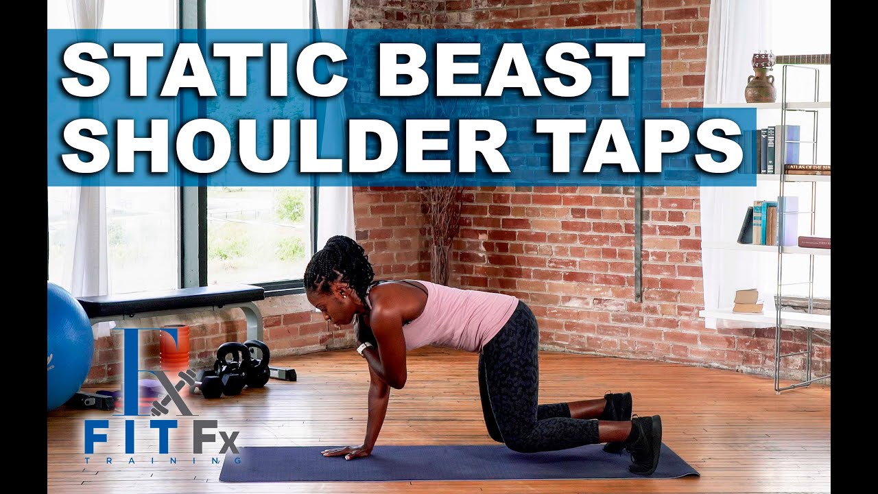 Static Beast Shoulder Taps Benefits, Proper Form & Variations YouTube