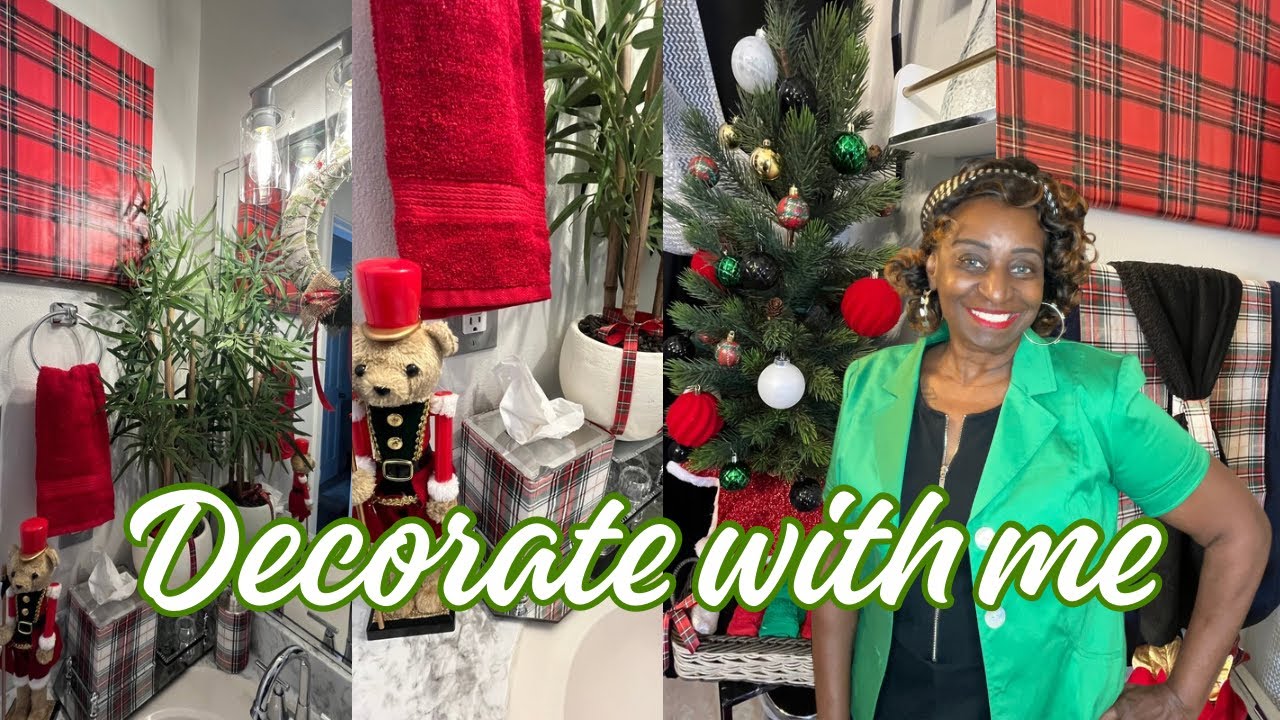 Небольшая ванная комната в стиле Ральфа Лорена | недорогие идеи декора🎄Рождество 2025 