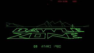 Battle Zone (Atari 1980)  Attract Mode 60fps Net Worth