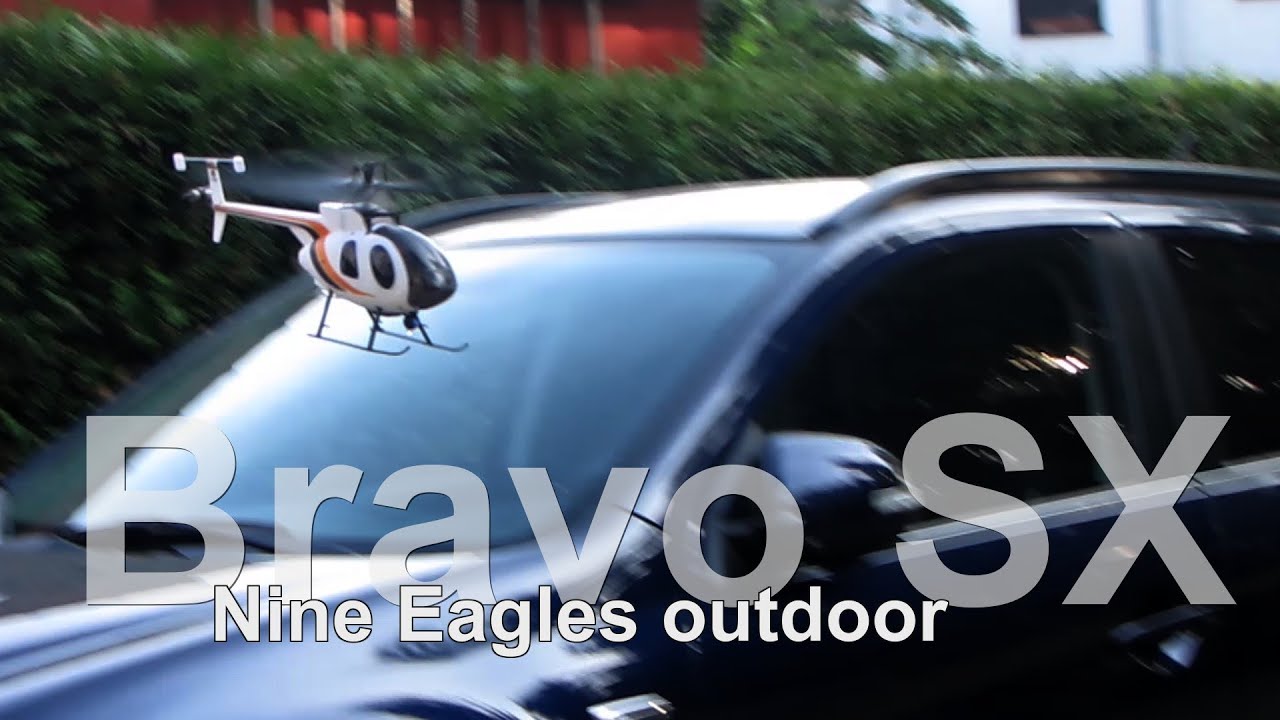 Nine Eagles // Bravo SX // 2.4 Ghz // Hughes 500 fuselage