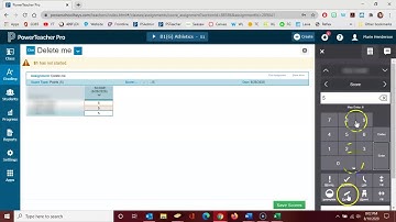 PowerTeacher Pro: Entering Scores for Assignments