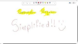 Geometric Sequence Simplified | Intro | grade 12 Mathematics