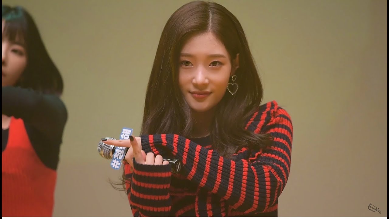 171215 KT 청춘해 콘서트 다이아 굿밤 정채연 직캠